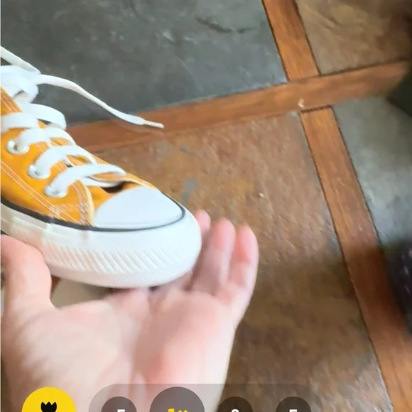 Converse Mustard Yellow Sneakers - Picture 5 of 7